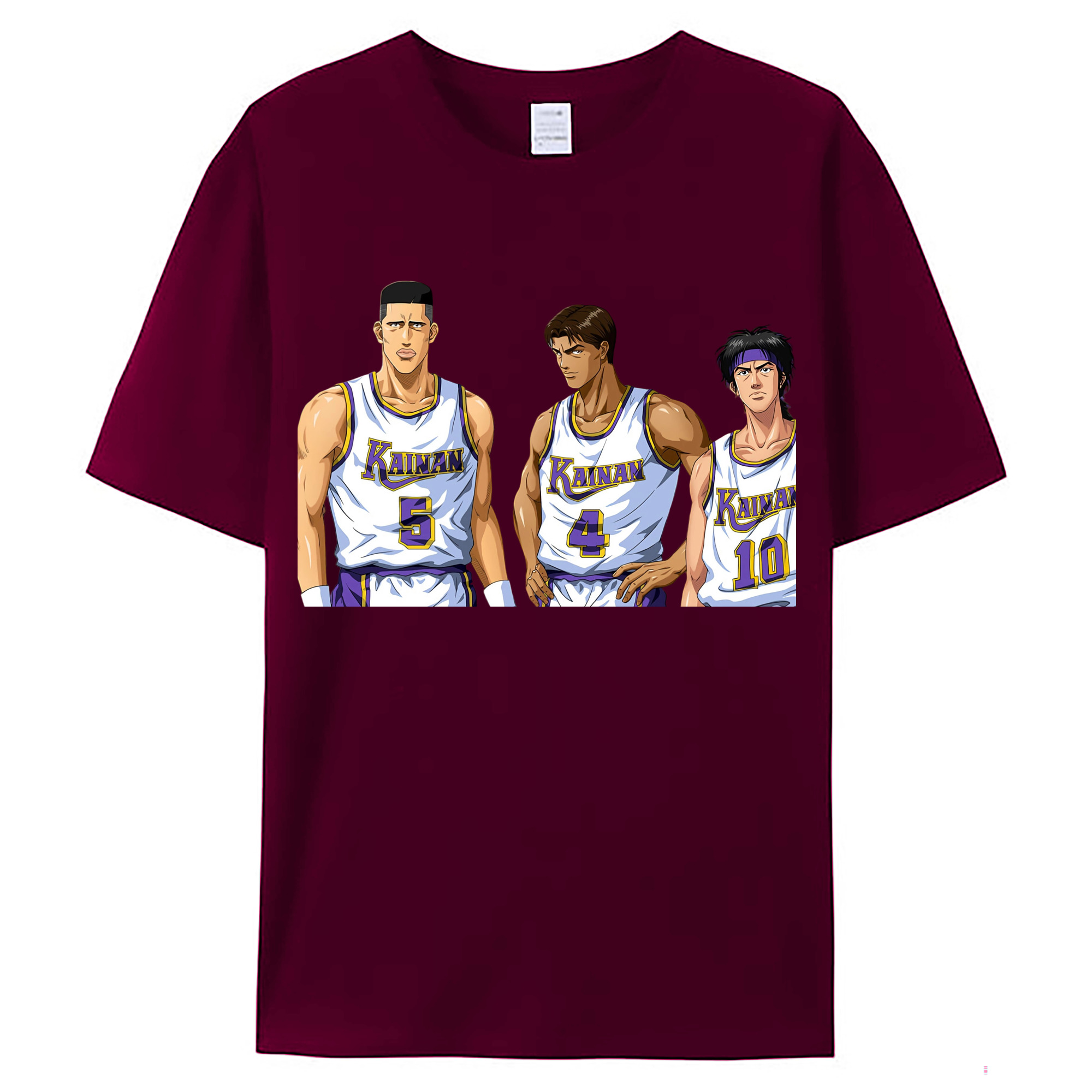 （画像用） SLAM DUNK／スラムダンク レディースカジュアルプリントTシャツ（綿100％）